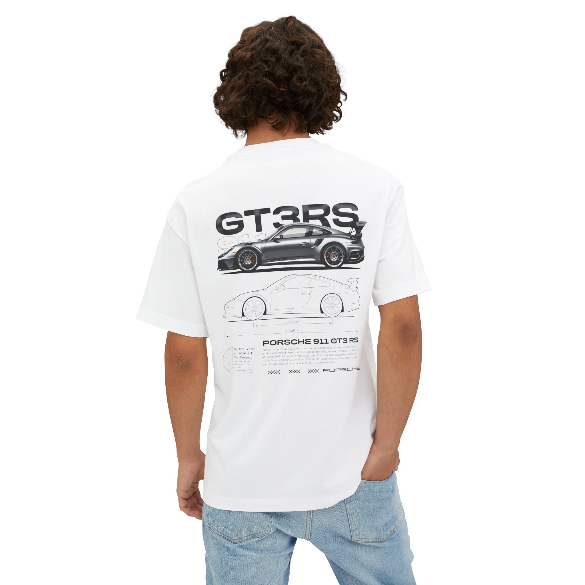 Oversized Tee - Porsche GT3RS Premium Design