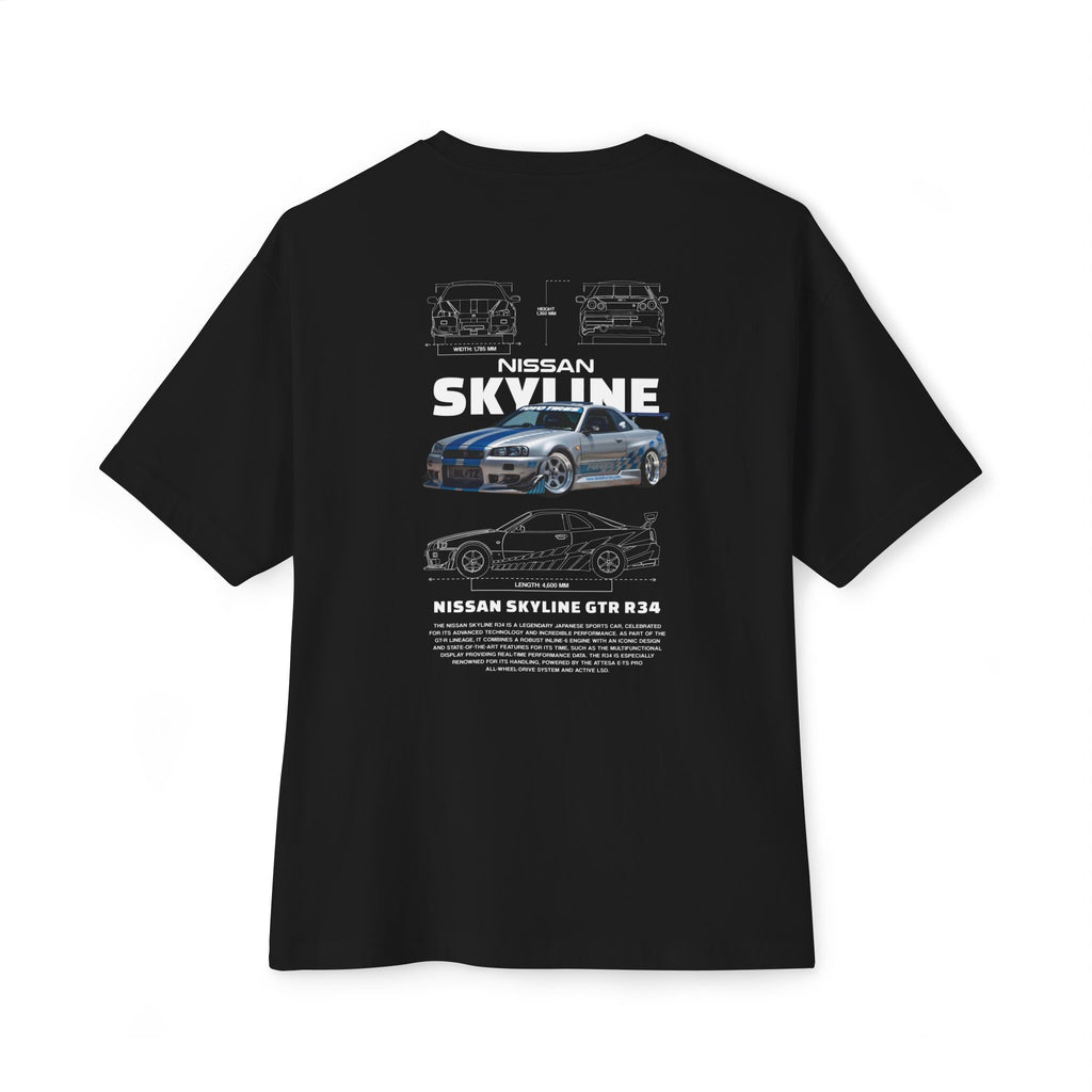 Oversized Tee - Nissan Skyline GTR Premium Tee
