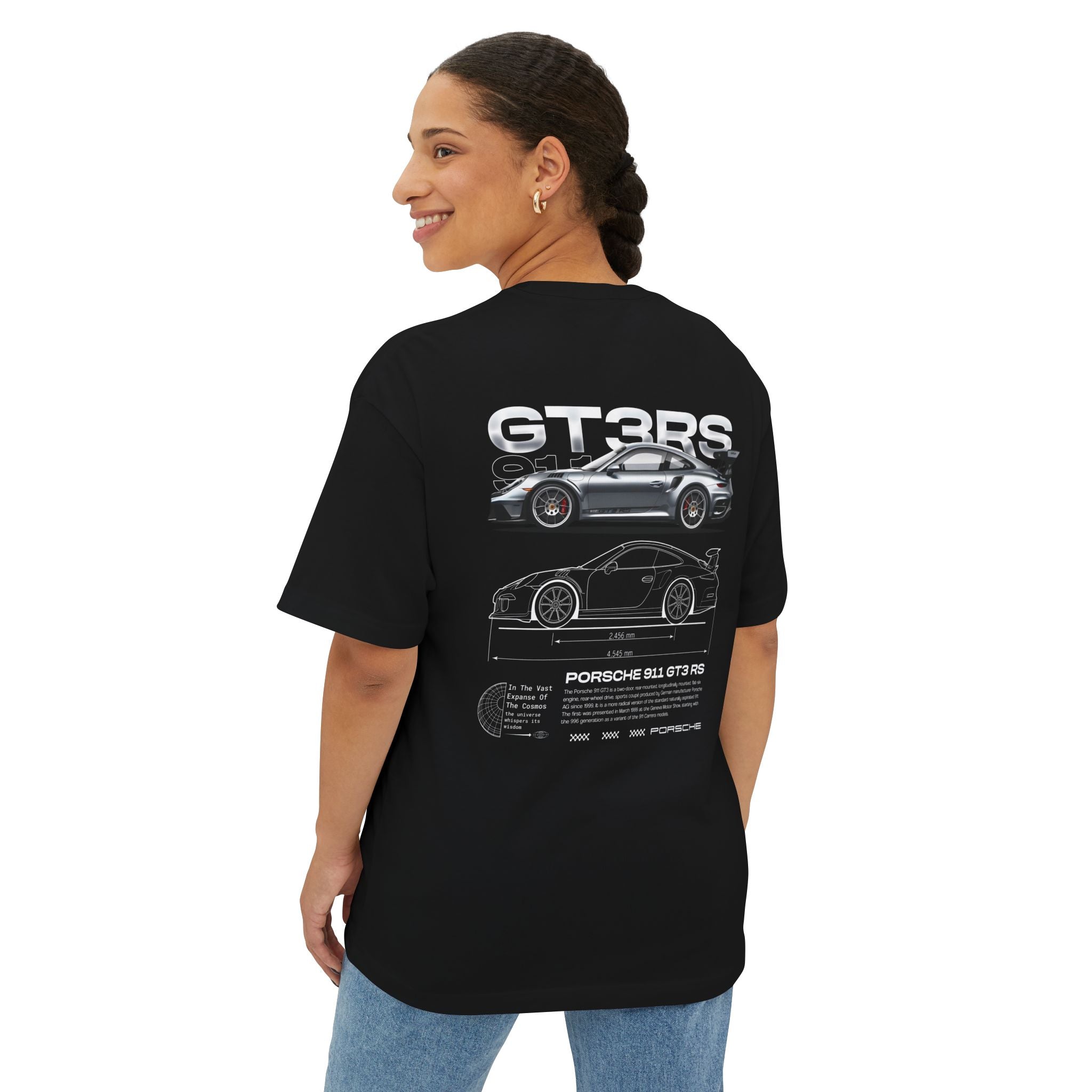 Oversized Tee - Porsche GT3RS Premium Design