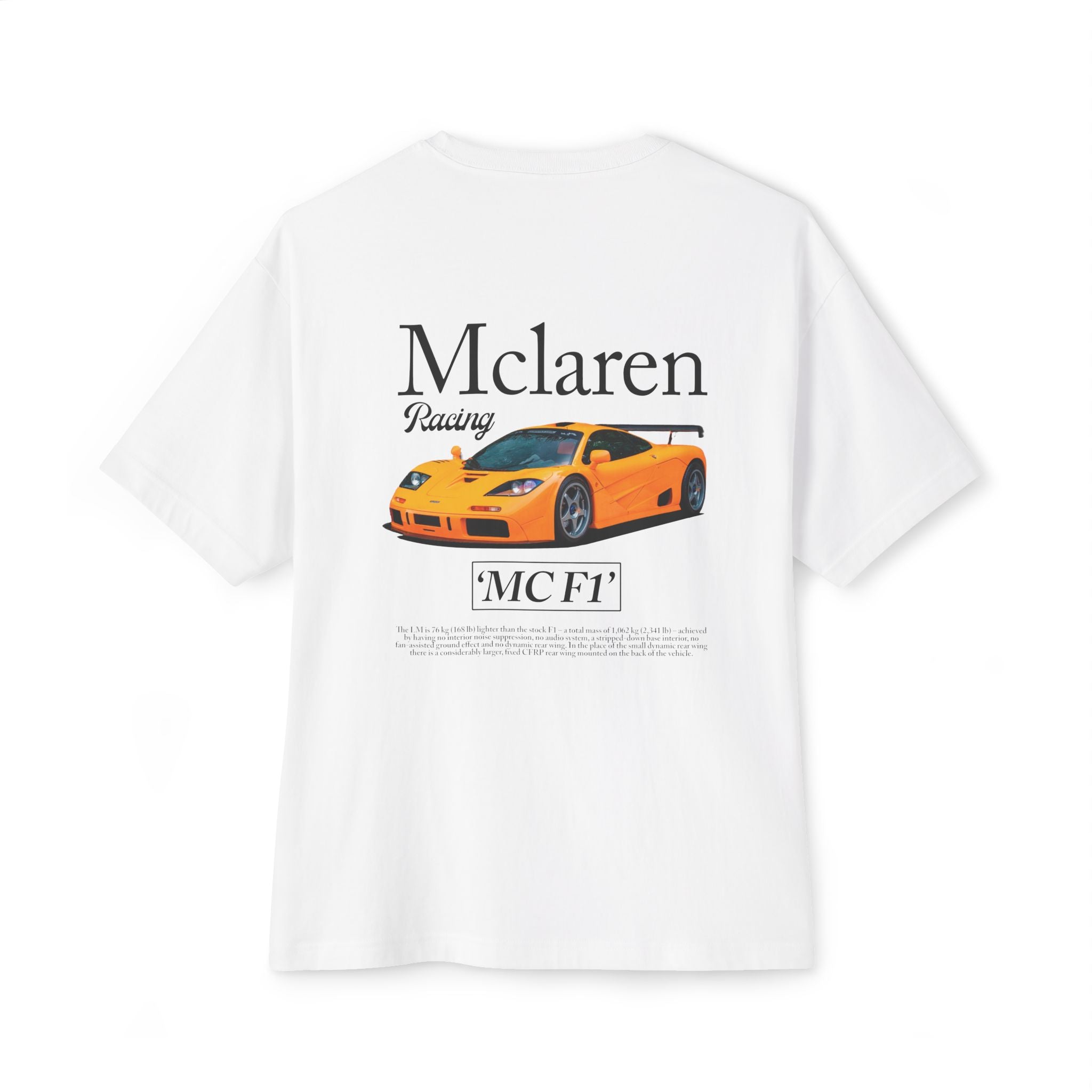 Oversized Tee - McLaren F1 Premium Design