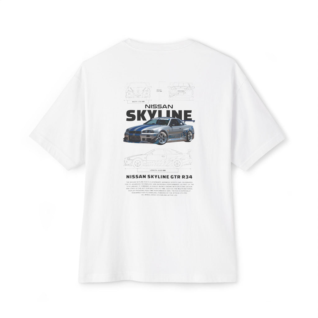 Oversized Tee - Nissan Skyline GTR Premium Tee
