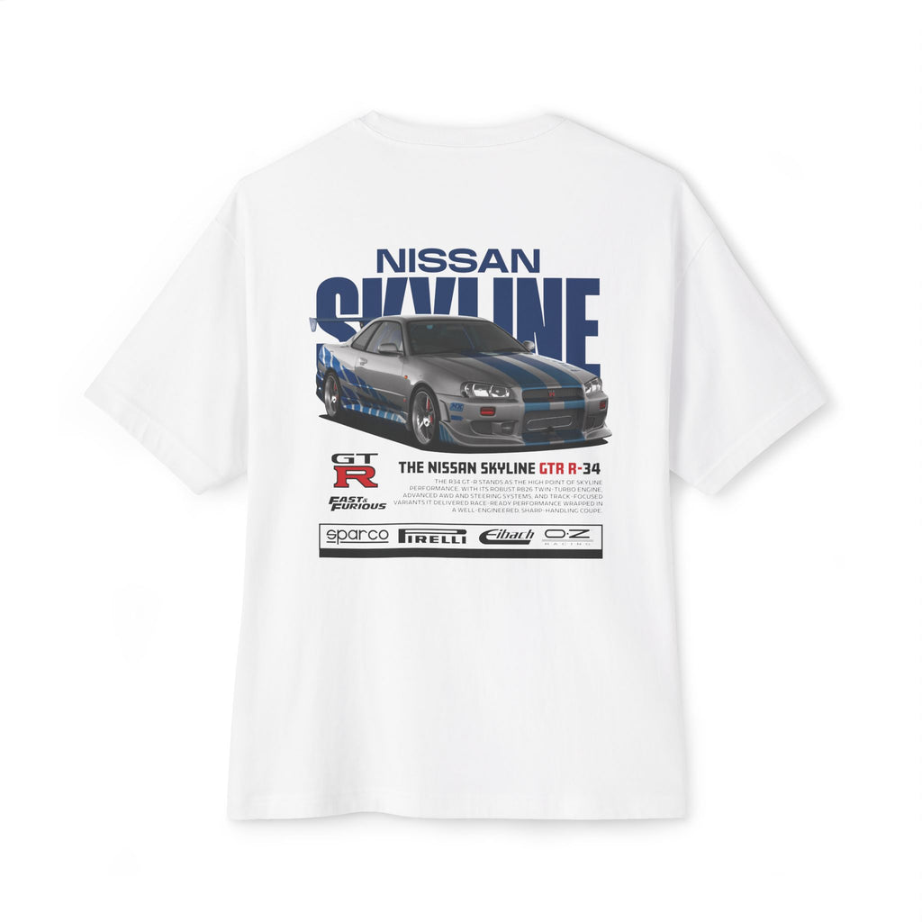 Oversized Tee - Nissan Skyline GTR V2 Premium Design